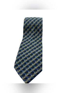 Men’s Ties to Nature Brand 100% Silk Dolphin Print Neck Tie